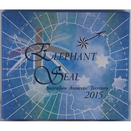 2015 Silver 1 Ounce Proof Coin AAT Elephant Seal