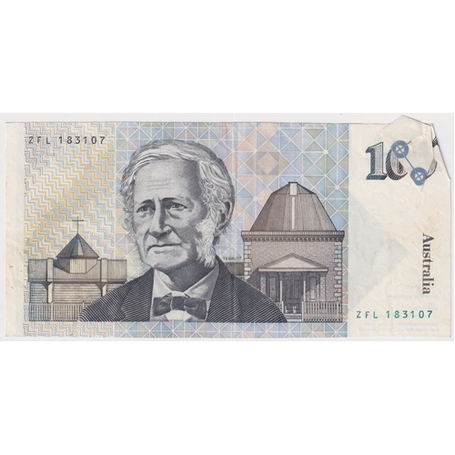 1990 $100 Note Fraser/Higgins Flap Error R612 GEF