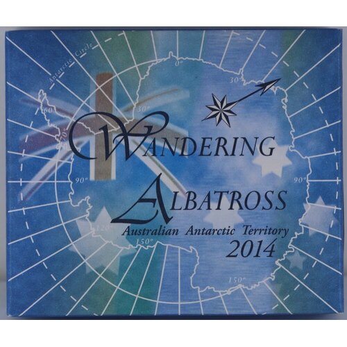 2014 Silver 1 Ounce Proof Coin AAT Wandering Albatross