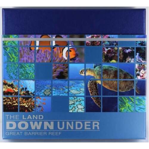 2014 Silver 1 Ounce Proof Coin Land Down Under Great Barrier Reef