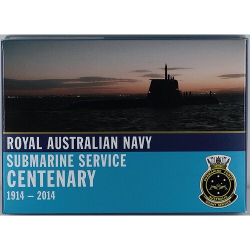 2014 Silver 1 Ounce Proof Coin Submarine Service Centenary