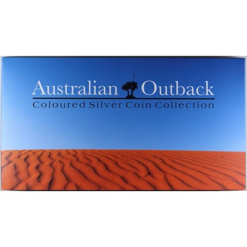 2013 Silver 1/2oz Proof 3 Coin Set Outback Coloured Coin Collection