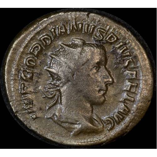 Ancient Rome (Imperial) 243-244 AD Gordian III Silver Antoninianus RIC IV 153 Very Fine