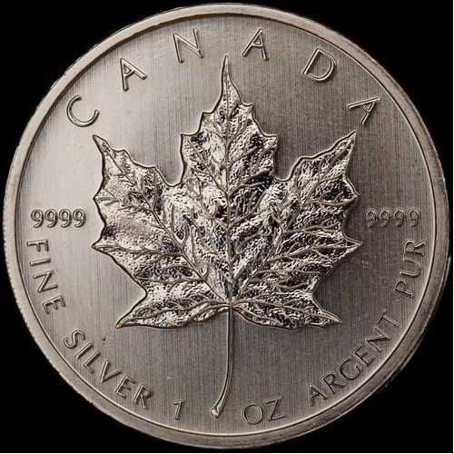 Canada 2011 Silver 5 Dollar 1oz Maple Leaf Uncirculated 