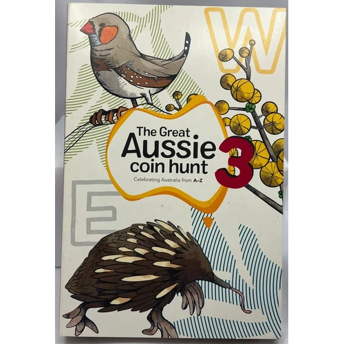2022 1 Dollar Coin Set The Great Aussie Coin Hunt #3 in Folder