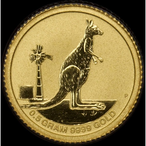 2012 Gold 2 Dollar Coin Mini Kangaroo