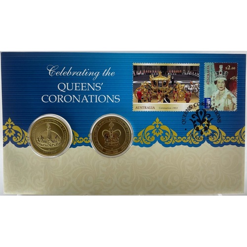 Australia 2 Coin PNC 2013 Queen's Coronations