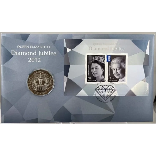 2012 50c PNC QEII Diamond Jubilee