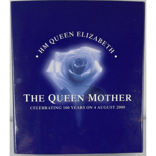 Cook Islands 2000 Silver One Ounce Proof Coin Queen Mother