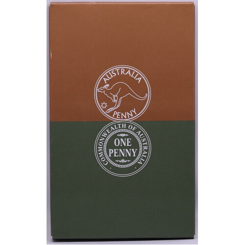 2021 1 Dollar Uncirculated 2 Coin Set Australian Penny