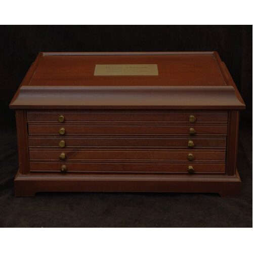 1972 Cased Set of 50 Silver Medallions The Genius of Rembrandt