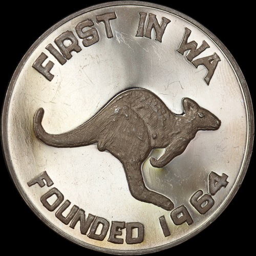 1984 Silver Medallion South West Coin Club 20 Years