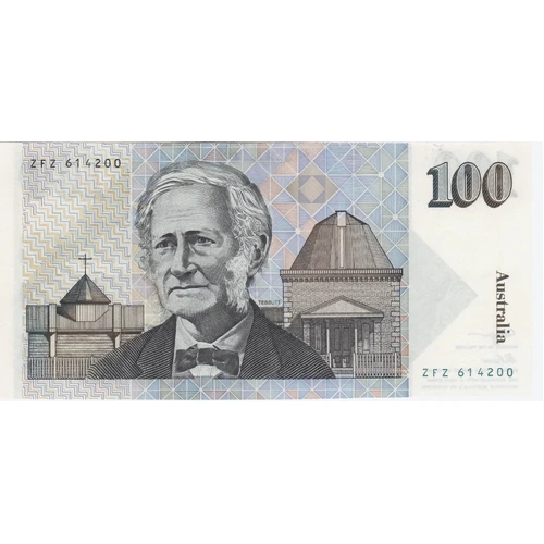 1990 $100 Note Fraser/Higgins R612 Uncirculated