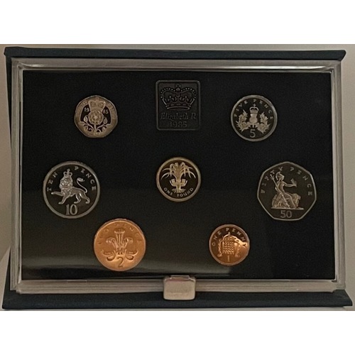 1985 Proof Set Coinage of Great Britain and Northern Ireland