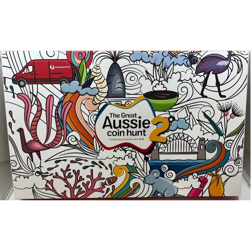 2021 Set of 26 1 Dollar Proof Coins - Great Aussie Coin Hunt #2