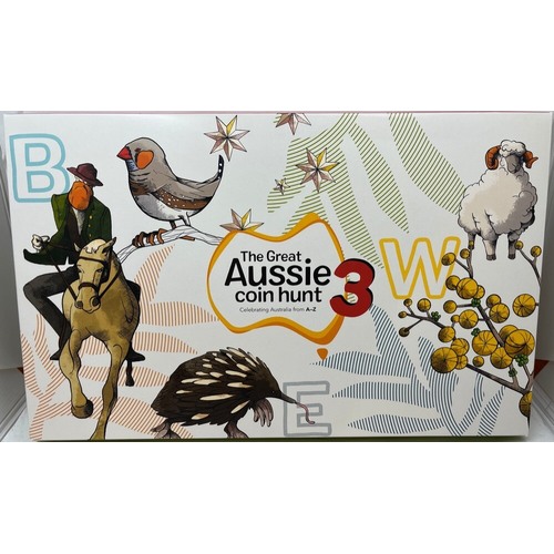 2022 Set of 26 1 Dollar Proof Coins - Great Aussie Coin Hunt #3