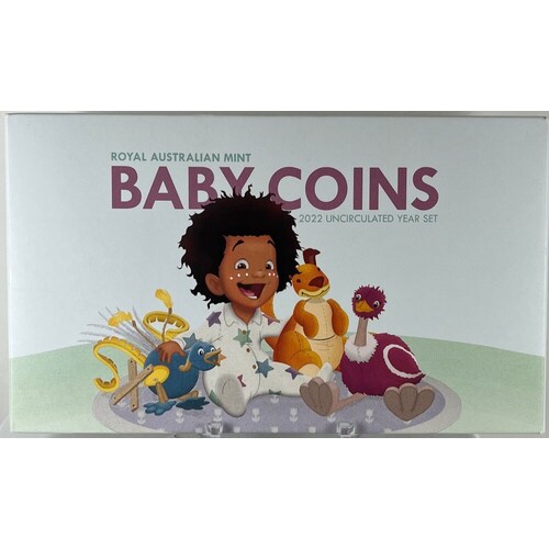 Australia 2022 Baby Uncirculated Mint Coin Set