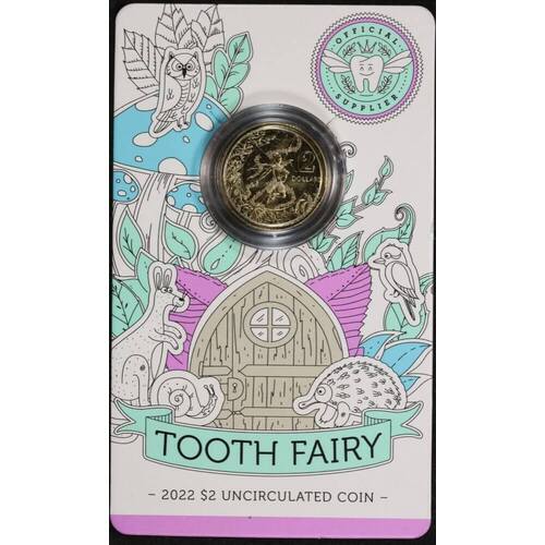 2022 2 Dollar Uncirculated Coin Tooth Fairy