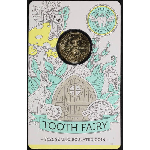 2021 2 Dollar Uncirculated Coin Tooth Fairy