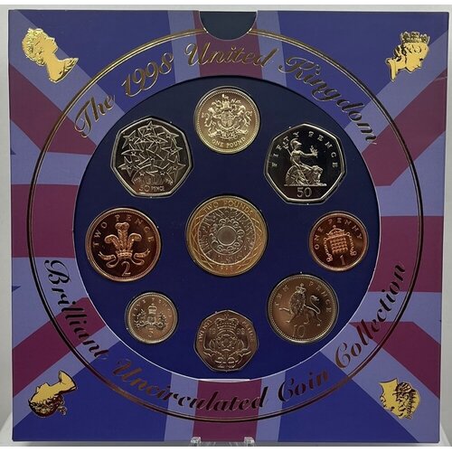 United Kingdom 1998 Uncirculated Mint Coin Set Symbol of the Nation