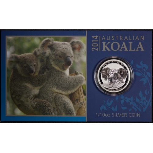 2014 Silver 1/10oz Unc Coin Koala