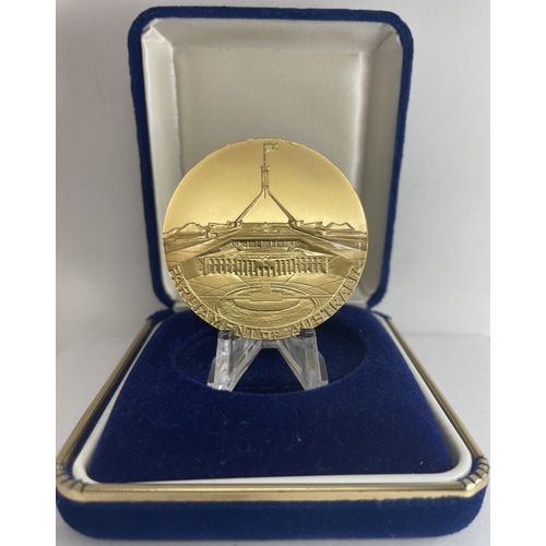 1988 ~ Aluminium-Bronze Medallion Parliament of Australia