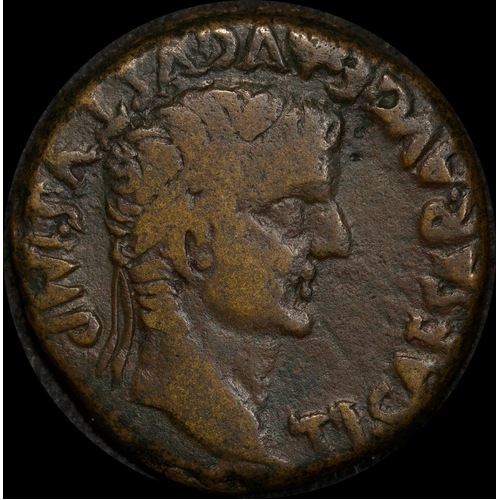 Ancient Rome (Imperial) 14-37AD Tiberius AE As Fine