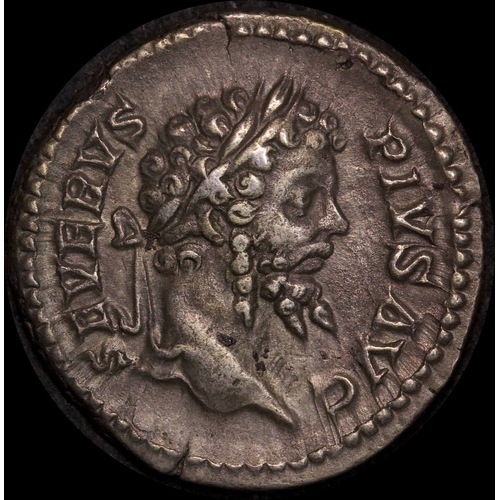Ancient Rome (Imperial) 193-211AD Septimius Severus Silver Denarius RIC IV 189b good VF