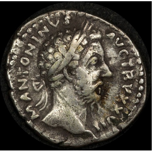 Ancient Rome (Imperial) 170 ~ 171 AD Marcus Aurelius Silver Denarius RIC III 236 about VF