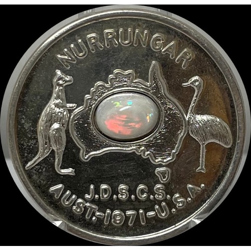 1971 Silver Medallion Joint Defense Facility Nurrungar