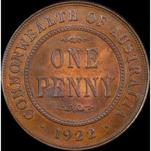 1922 Specimen Penny Indian Obverse PCGS SP64BN