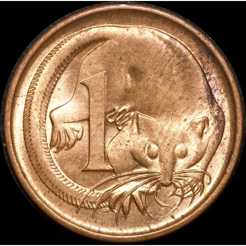 1966 1 Cent Coin Canberra Choice Uncirculated