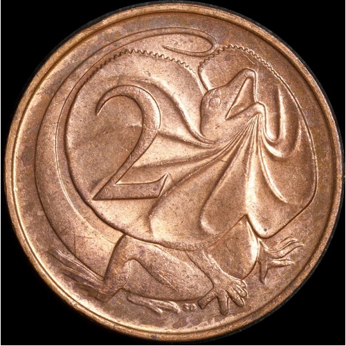 1966 2 Cent Coin Canberra Choice Uncirculated