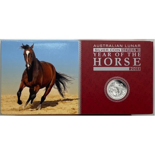 2014 Silver 3 Coin Proof Set Lunar Year of the Horse