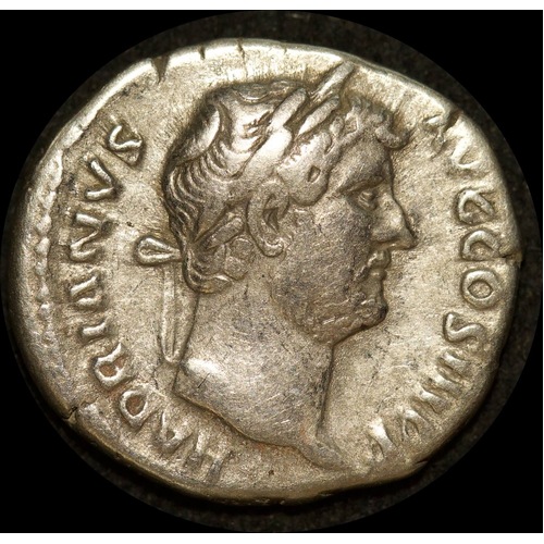 Ancient Rome (Imperial) 117-138AD Hadrian Silver Denarius RIC II 3141 Fine