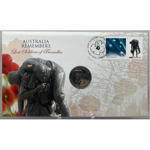 2010 20 Cent PNC Australia Remembers - Lost Soldiers of Fromelles