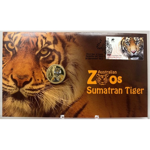 2012 1 Dollar PNC Australian Zoo's Sumatran Tiger