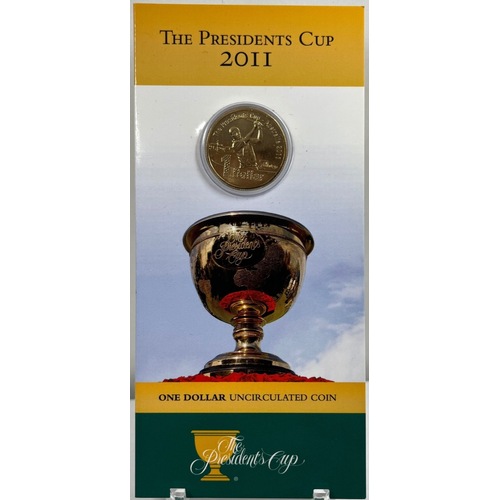 2011 1 Dollar Uncirculated Coin President's Cup