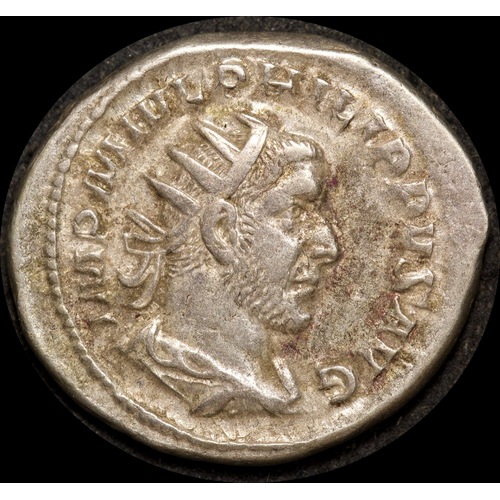 Ancient Rome (Imperial) 244-247AD Philip I Silver Denarius RIC IV 26 Very Fine