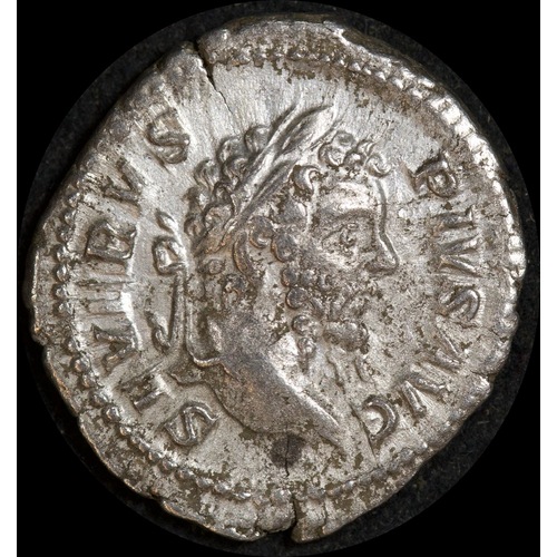 Ancient Rome (Imperial) 193-211AD Septimius Severus Silver Denarius RIC IV 234 good VF