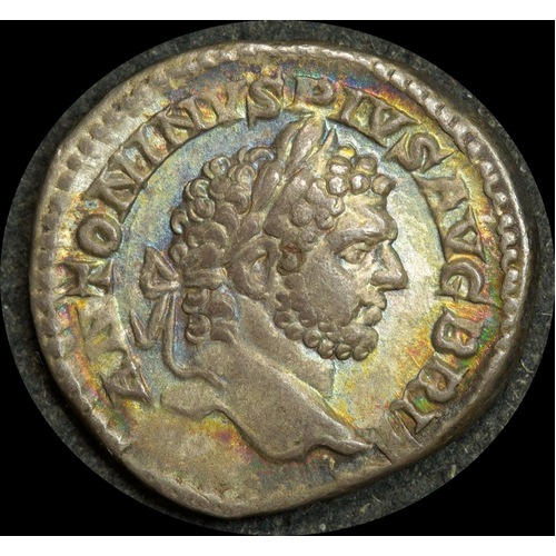 Ancient Rome (Imperial) 198-217AD Caracalla Silver Denarius RIC IV 196 Very Fine