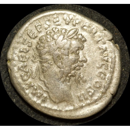 Ancient Rome (Imperial) 193-211AD Septimius Severus Silver Denarius RIC IV 368 Very Fine