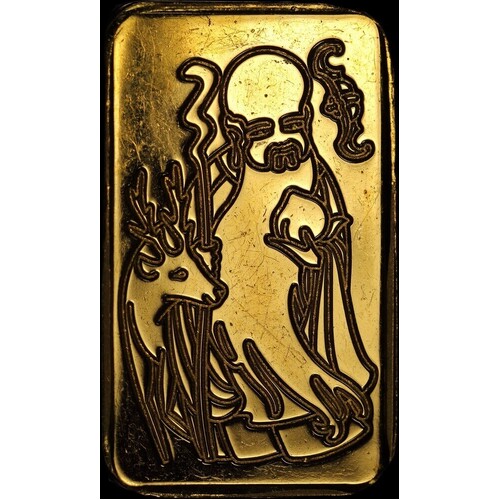 Perth Mint 99.99% Fine Gold 10g Minted Ingot Fok