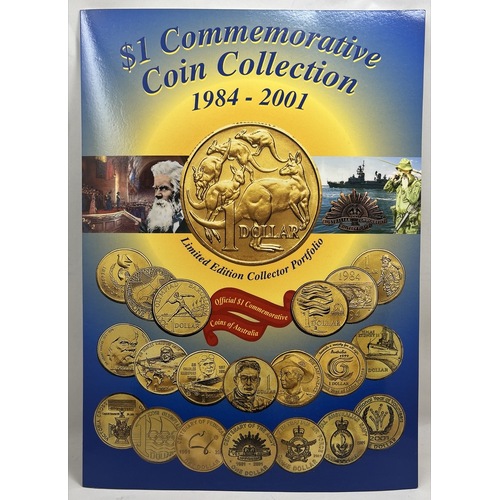 1984-2001 $1 21 Commemorative Coin Set Unofficial - Sherwoods