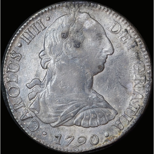 Mexico 1790 Silver 8 Reales KM#108 about VF