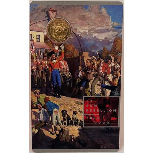 2019 1 Dollar Uncirculated Coin The Rum Rebellion