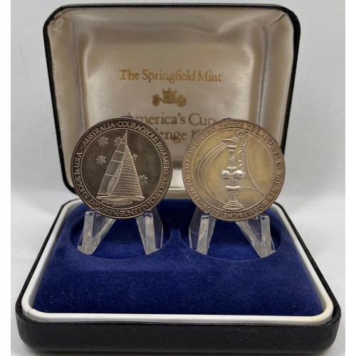 1977 America's Cup Challenge Medal Set
