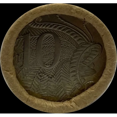 1982 10 Cent Coin Mint Roll Heads / Tails