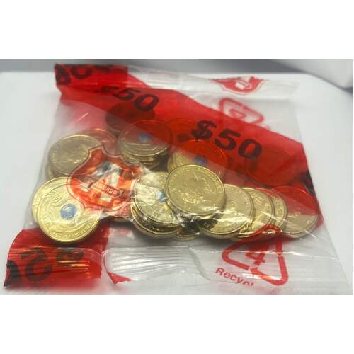 2022 Coloured $2 Security Bag of 25 Coins Peacekeeping 75th Anniversary