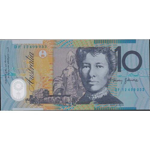 2012 $10 Note DF12 Last Prefix Stevens/Parkinson R322aL Uncirculated